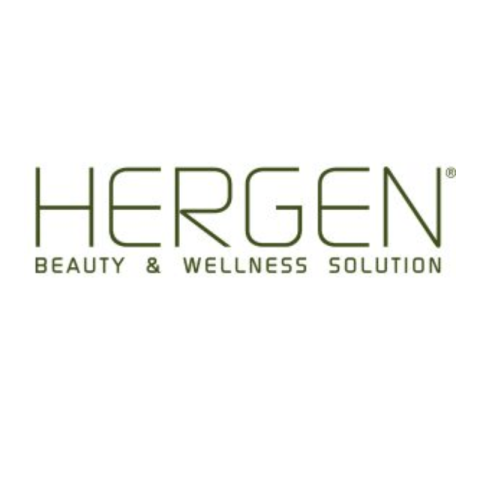 Logo featuring "HERGEN Beauty & Wellness Solution" in green capital letters on a white background, representing the BES Hergen Accessories brand.
